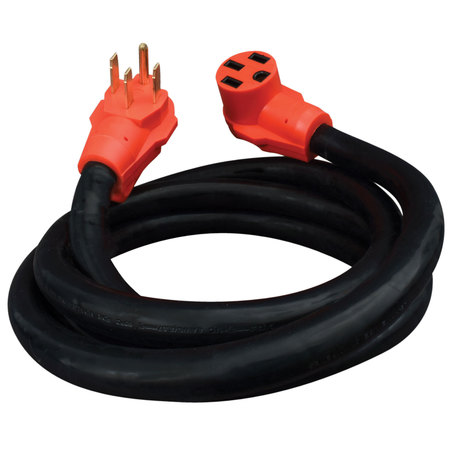 VALTERRA Valterra A10-5010EH Mighty Cord 50 Amp Extension Cord w/Handle - 10', Red A10-5010EH